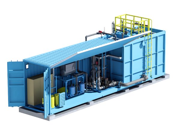 Disc type flat film equipment